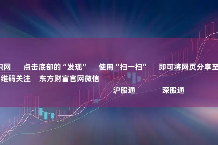 炒股配资知识网 点击底部的“发现” 使用“扫一扫” 即可将网页分享至朋友圈 扫描二维码关注 东方财富官网微信 沪股通 深股通